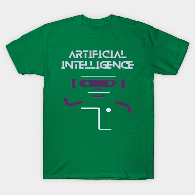 Artificial Intelligence T-Shirt by Bharat Parv